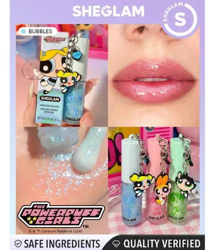 Sheglam Lip Gloss Las Chicas Superpoderosas Labial Powerpuff