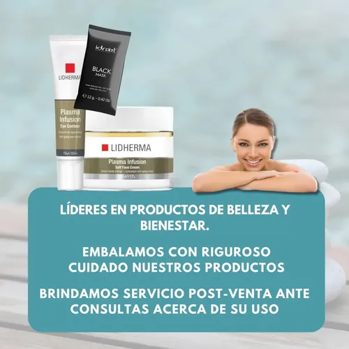 Skincare Kit Plasma Lidherma Antiarrugas Ojeras Bolsas