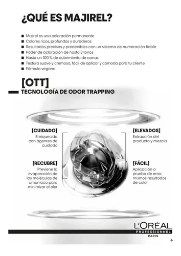 L’oreal Professionnel Majirel Coloración Tintura 60 Ml + Ox 5.5 – Castaño Claro Caoba