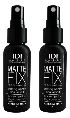 Idi Make Up Matte Fix Fiijador Acabado Mate 60ml X2