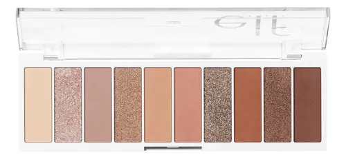 E.l.f. Perfect 10 Eyeshadow Palette Sombras Ultra-pigmented