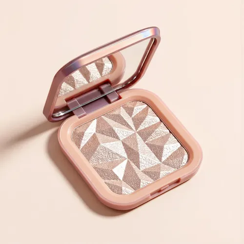 Tono Blanco Perlado Iluminador Facial Para Maquillaje De Fie