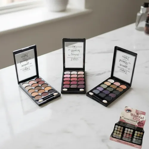 15 Sombras Para Ojos Tonos Satinados Tejar En Lefemme