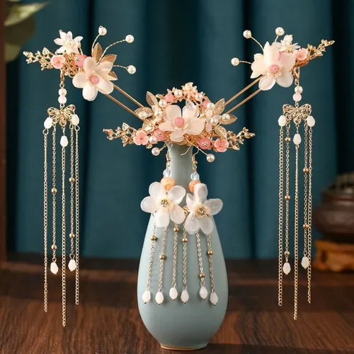 Corona De Pelo Estilo Antiguo Hanfu Hada