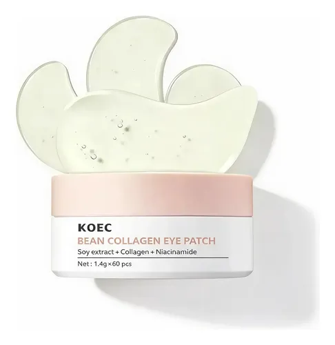 Parches Ojos Koec Colageno Frijol Anti Ojeras 60unid