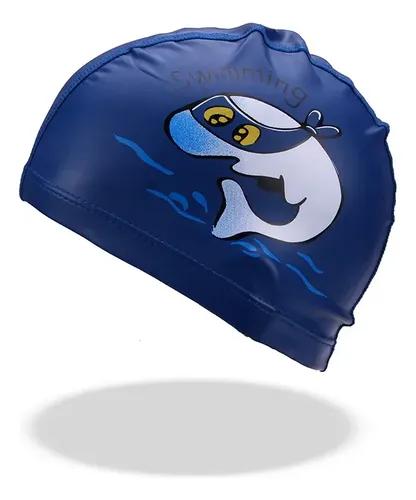Gorra De Baño Elástica Impermeable For Niños
