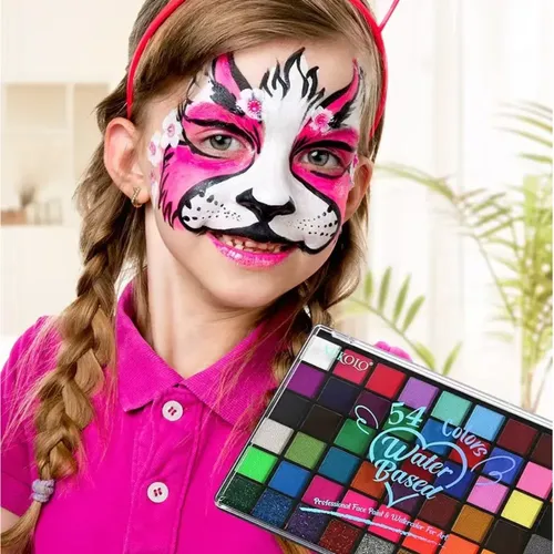 Juego De Pintura Facial, Paleta De Pintura For Carnavales