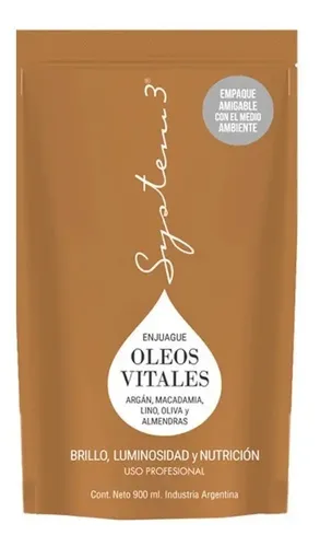 Enjuague Óleos Vitales Repuesto System 3 900g