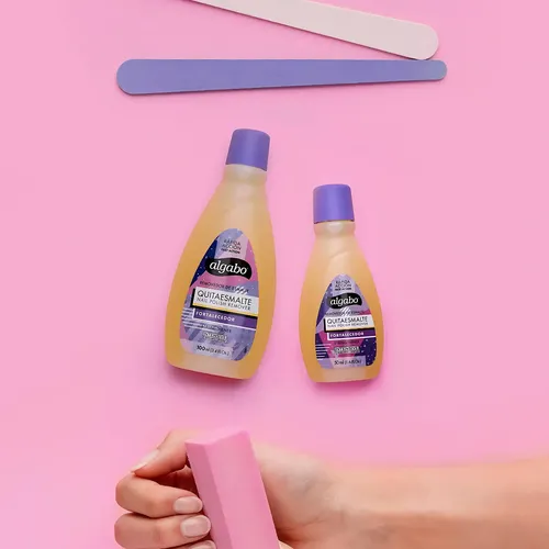 Algabo Quitaesmalte Fortalecedor Con Silicona 50ml
