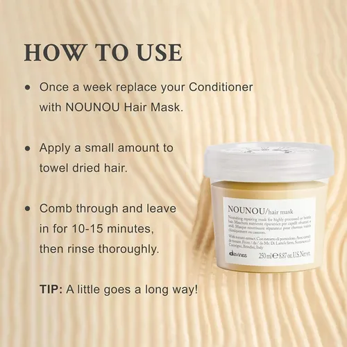 Qkmask Capilar Davines Nounou, Repair Treatement I