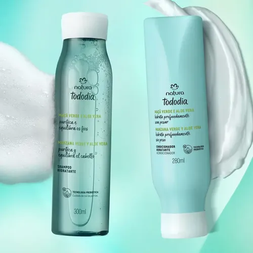 Acondicionador Hidratante Manzana Vde Y Aloe Tododía 280 Ml