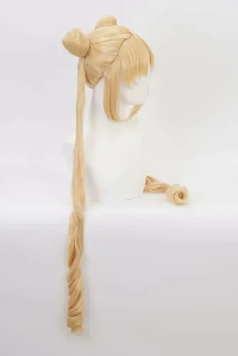 – Tsukino Usagi Sailor Moon – Peluca Doble Con Cola De