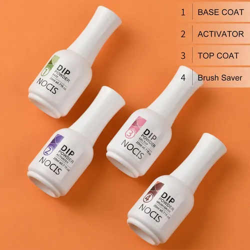 Activador De Pintura Base Dip Powder, Brochas Protector,