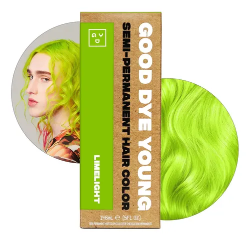 Tinte Para El Cabello Good Dye Young Semipermanente Limeligh