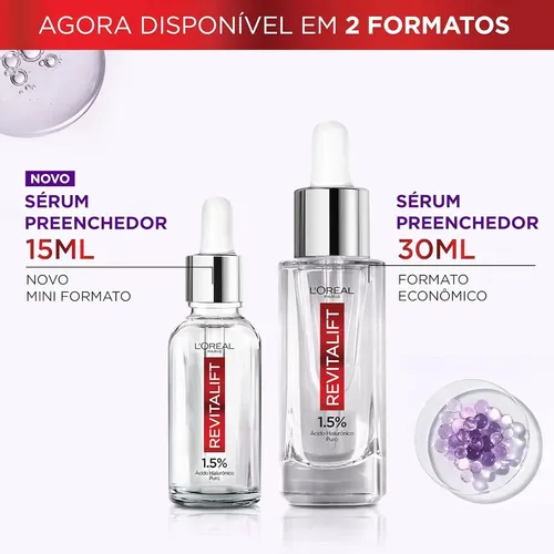Sérum Facial Hialurónico Loreal Revitalift 30 Ml