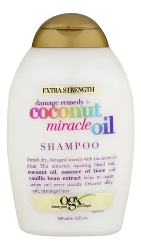 Shampoo Ogx Cononut Miracle Oil X385ml