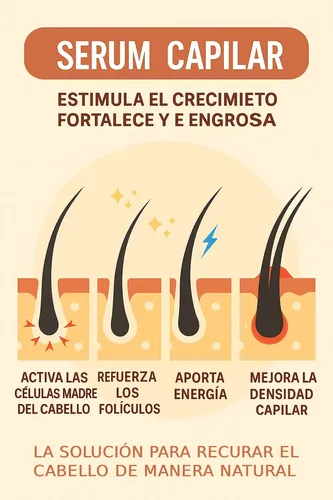 Serum Crecimiento Fortalecedor Engrosador Cabello Quvek 30ml