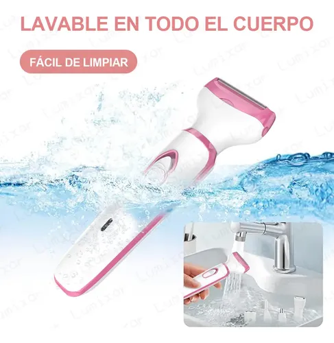 Depiladora Para Bikini Mujer 3 En 1 Recargable Portátil Electrica Rasuradora Húmeda o Seca ENCHEN MEX-ENCHEN-A2-PINK rosa