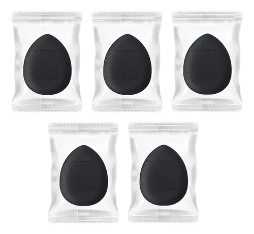 Juego De 4 Esponjas De Maquillaje Reutilizables Para Dedos,