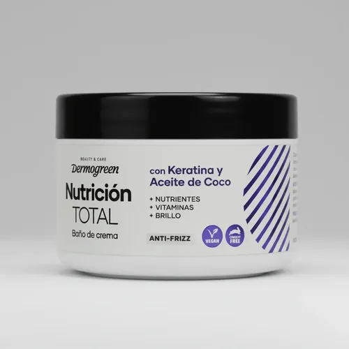 Nutrición Total Baño De Crema Vegano Dermogreen 300ml