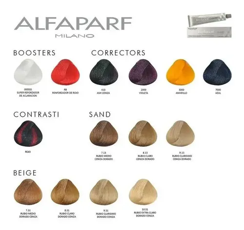 Evolución 9 Rubio Clarísimo Coloración Alfaparf