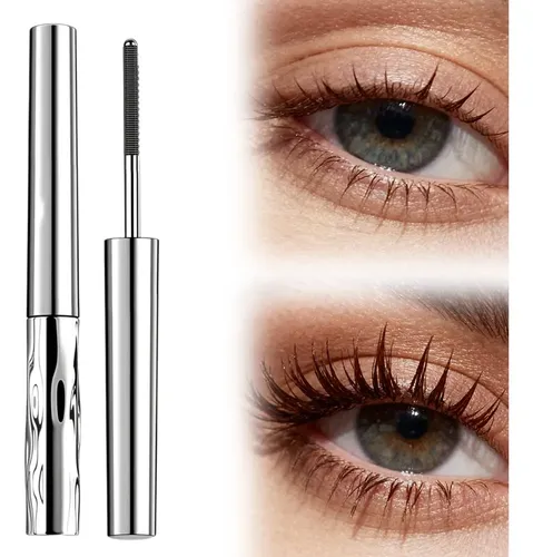 Washable Black Metal Wand Mascara, Waterproof Fiber Iron