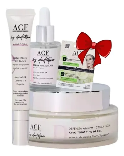Dadatina Kit X3 Acf Serum 1 Defensa Antiarrugas Hidratante