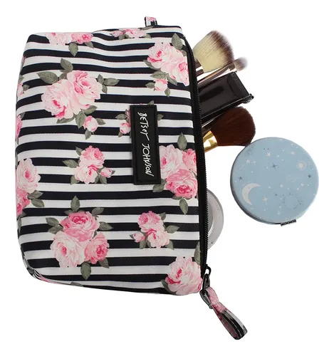 Neceser De Maquillaje Betsey Johnson Con Cremallera 21,6cm