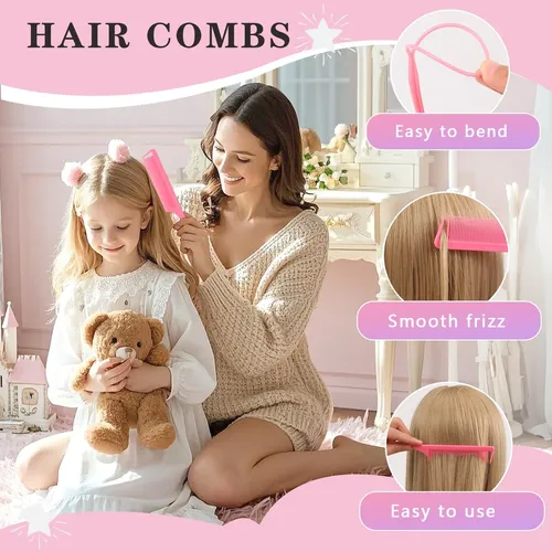 Set De Accesorios Para El Cabello Sygy 1350p, Cintas Y Pinza