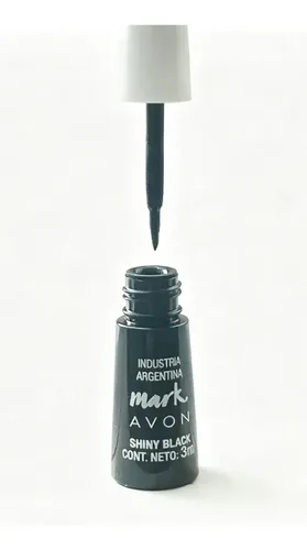 Delineador Líquido Larga Duración Big Fine Line Avon Mark