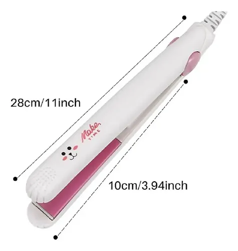 Planchita De Pelo Mini Ceramica Viaje Portatil Plancha
