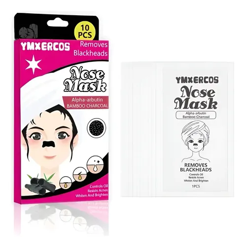 Parches X10u. Quita Puntos Negros Para Nariz Ymxercos Bamboo Normal Día/noche