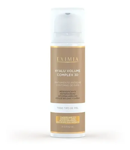 Eximia Hyalu Volume Complex 3d Contorno De Ojos 15g Momento de aplicación Día/Noche Tipo de piel Todo tipo