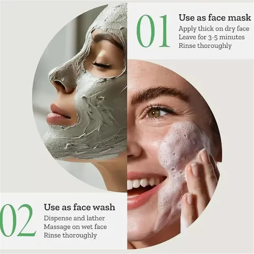 Mascarilla De Arcilla Facial, Verde Tomato For Zxc