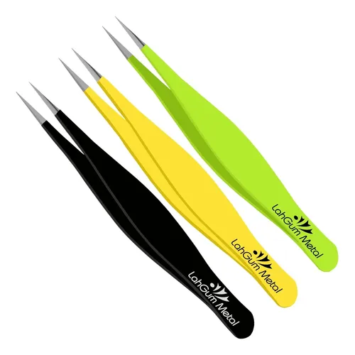 Pinza Fina Punta Precisa Para Cejas Y Pelos Encarnados