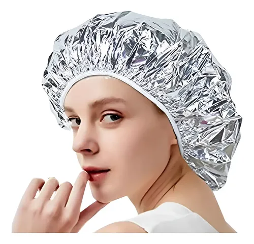 Gorro Térmico De Aluminio Para Baño De Crema Tratamiento