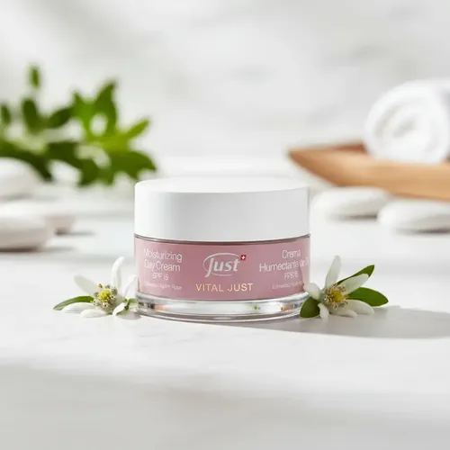 Crema Humectante De Día Línea Vital Just 2025 + Todo Tipo De Piel Día