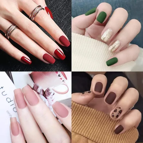 Set Base Y Top Coat Gel Uñas Brillo Y Mate Profesional