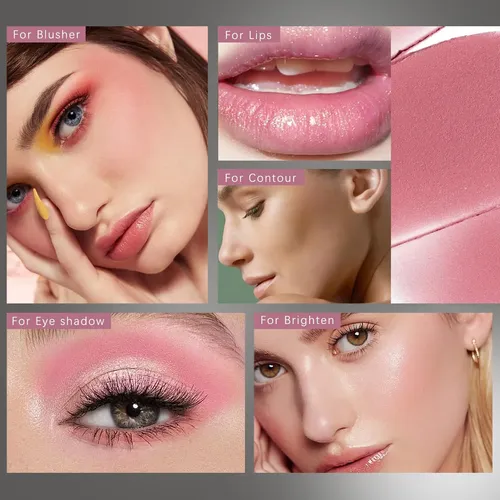Set Iluminador En Barra Newbang Cream Blush Contour