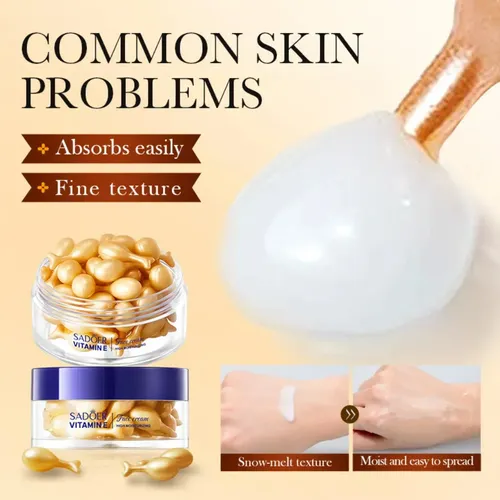 Crema Facial Onagra Vitamina Hidratacion 30 Capsulas Sadoer Todo Tipo De Piel Día/noche