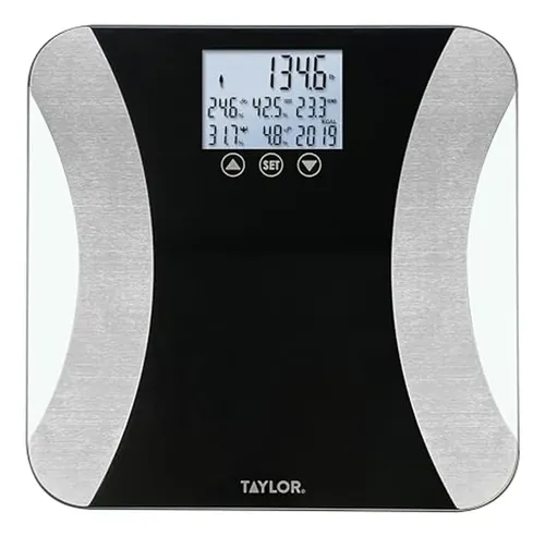 Báscula De Composición Corporal Taylor Digital Glass 227 Kg