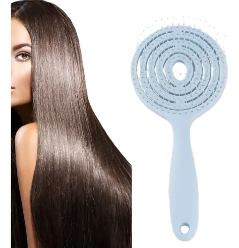F7h| Cepillo For Desenredar El Cabello, Peine Redondo For