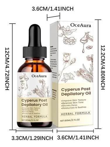Aceite Postdepilatorio Cyperus 60 Ml | Depilación Natural
