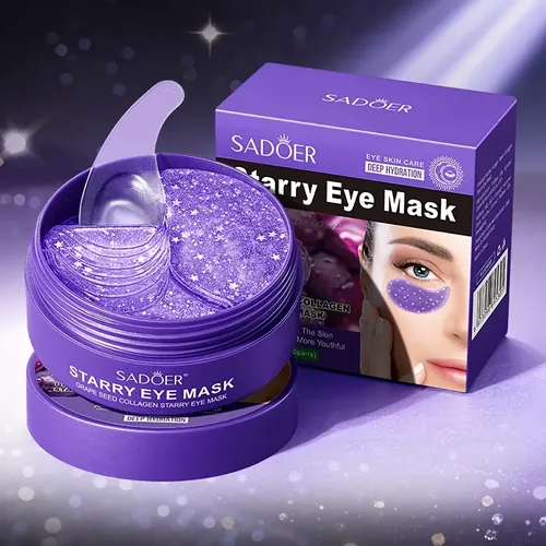 Parches Para Ojos Colágeno Semilla De Uva X30 Todo Tipo De Piel