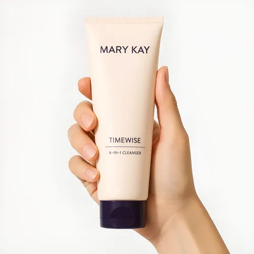 Crema limpiadora Mary Kay 4 en 1 Timewise de 127 g para uso normal y seco para día y noche