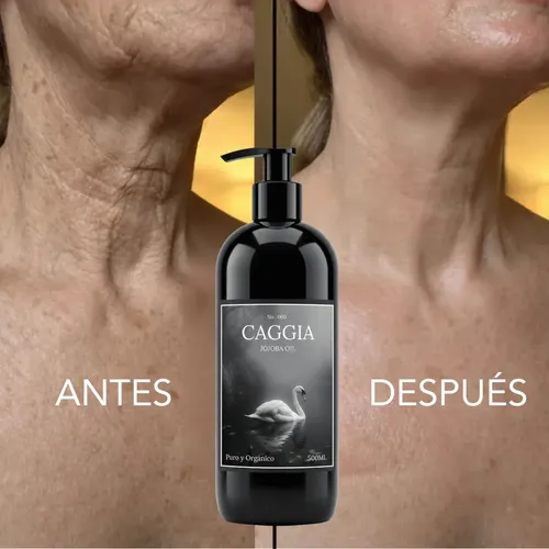 Aceite Corporal Orgánico Antiedad Caggia Cosmetics 500ml