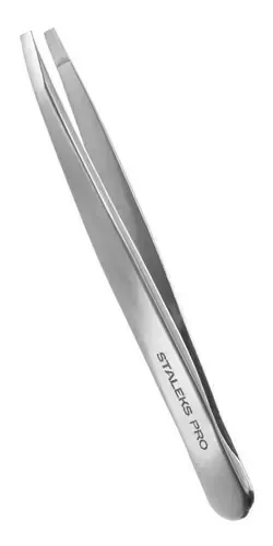 Pinza Para Cejas Finas Y Estrechas Precisa Staleks Pro 10/2