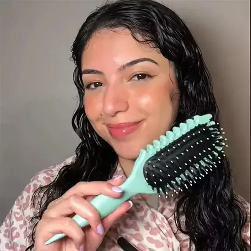 Cepillo Redondo For Cabello Rizado De 2 Piezas Dp Big &vm