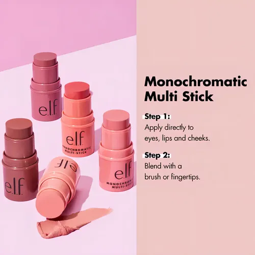Rubor E.L.F. Cosmetics Monochromatic Multi-Stick Dazzling Peony Brillante