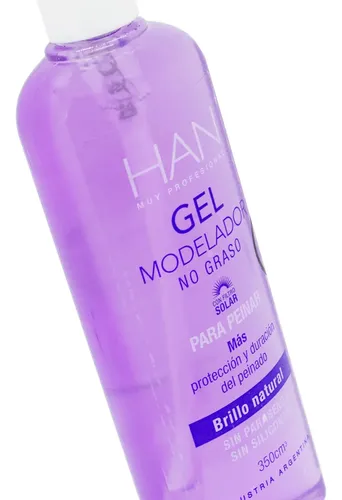 Han Gel Modelador No Graso Para Peinar Brillo Natural 3c